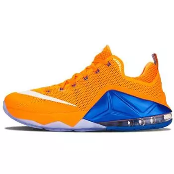 Мужские кроссовки Nike LeBron 12 Low Cavs Classic Orange Bright-Citrus Total-Orange 724557-838