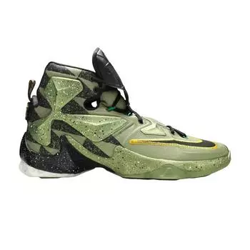 Мужские кроссовки Nike LeBron 13 All Star Northern Lights Green Alligator Black-Multi-Color 835659-309