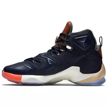 Мужские кроссовки Nike LeBron 13 LMTD LuxBron Blue Multicolor Obsidian-Sail 823300-941