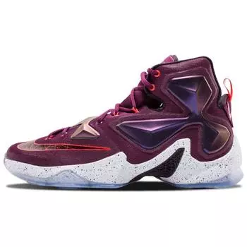 Мужские кроссовки Nike LeBron 13 Mulberry Purple Medium-Berry Pure-Platinum-Court-Purple-Black 807219-500