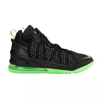 Мужские кроссовки Nike LeBron 18 EP Dunkman Black Electric-Green CQ9284-005 41