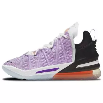 Мужские кроссовки Nike LeBron 18 Graffiti разноцветные черные хлор-синие CQ9283-900 42