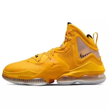 Мужские кроссовки Nike LeBron 19 Hard Hat желтые CZ0203-700 44