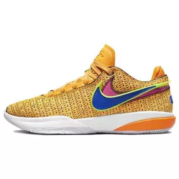 Мужские кроссовки Nike LeBron 20 James Gang Orange Laser-Orange Racer-Blue DJ5423-801 42.5