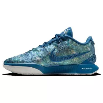 Мужские кроссовки Nike LeBron 21 EP Abalone синие индустриально-синие Court-Blue FN0709-400 40.5