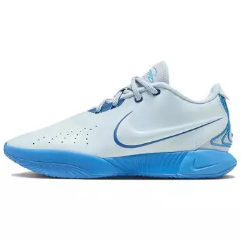 Мужские кроссовки Nike LeBron 21 EP Light Armory Blue Blue-Hero Glacier-Blue Court-Blue FQ4146-400 41