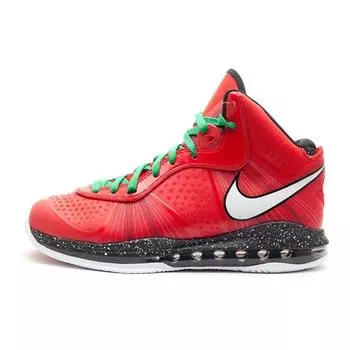 Мужские кроссовки Nike LeBron 8 V/2 Christmas Red Sport-Red White 429676-600