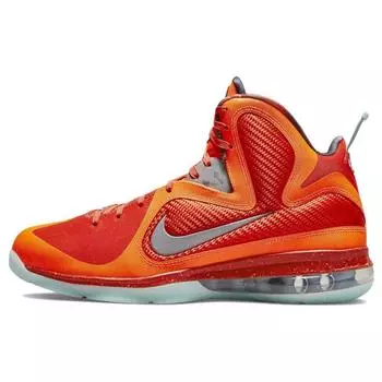 Мужские кроссовки Nike LeBron 9 Big Bang 2022 оранжевые Total-Orange Reflect-Silver DH8006-800 41