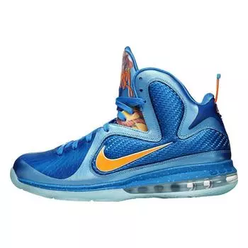 Мужские кроссовки Nike LeBron 9 China Blue Neptune-Blue Current-Blue 469764-800