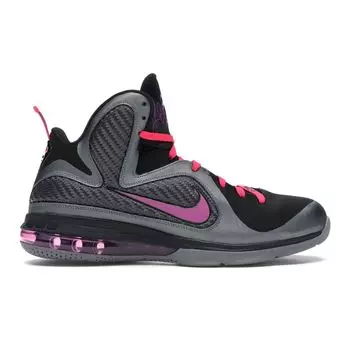 Мужские кроссовки Nike LeBron 9 Miami Nights Grey Cool-Grey Vivid-Grape 469764-002