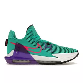 Мужские кроссовки Nike LeBron Witness 6 Emerald Berry Green Clear-Emerald Hyper-Pink CZ4052-300 45