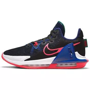 Мужские кроссовки Nike LeBron Witness 6 EP Black Deep Royal Blue Blackened-Blue Siren-Red DC8994-005 42.5