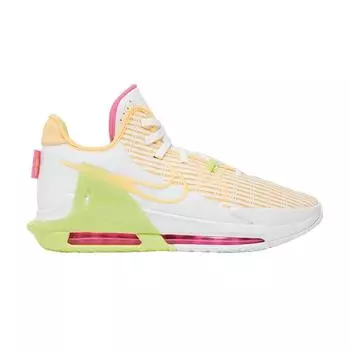 Мужские кроссовки Nike LeBron Witness 6 EP White Melon Tint персидско-фиолетовые желто-черные DC8994-101 44