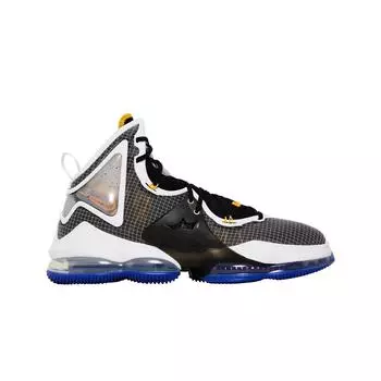 Мужские кроссовки Nike LeBron XIX Black University Gold CZ0203-002
