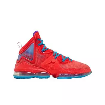 Мужские кроссовки Nike LeBron XIX Siren Red Laser Blue CZ0203-600