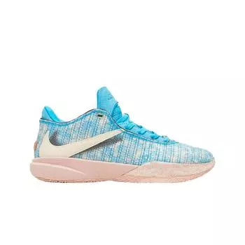 Мужские кроссовки Nike LeBron XX ASW EP Blue Lightning Coconut Milk DV1192-400