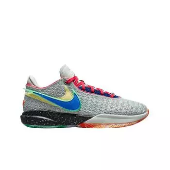 Мужские кроссовки Nike LeBron XX EP Light Silver Lemon Chiffon DJ5422-002