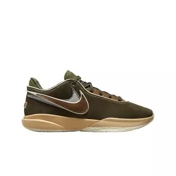 Мужские кроссовки Nike LeBron XX EP Olive Suede DV1190-901