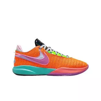 Мужские кроссовки Nike LeBron XX EP Total Orange Vivid Purple DJ5422-800