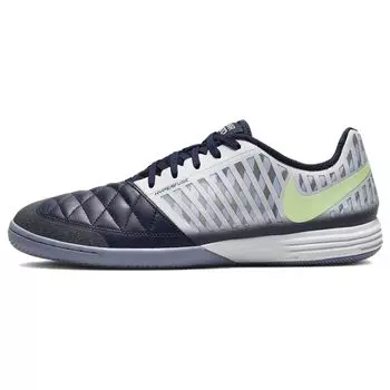 Мужские кроссовки Nike Lunar Gato 2 IC White Blackened Blue Volt Indigo-Haze Barely-Volt 580456-174 42.5