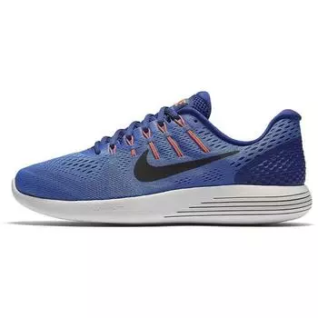 Мужские кроссовки Nike Lunarglide 8 Medium Blue черные 843725-403