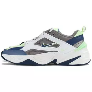 Мужские кроссовки Nike M2K Tekno White Coastal Blue Summit-White Metallic-Pewter AV4789-106