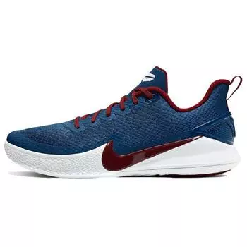 Мужские кроссовки Nike Mamba Focus EP Coastal Blue Team-Red White AO4434-400