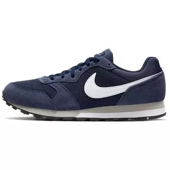 Мужские кроссовки Nike MD Runner 2 Midnight Navy Blue Wolf-Grey White 749794-410 43