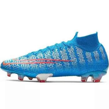 Мужские кроссовки Nike Mercurial Superfly 7 Elite CR7 FG Shuai Blue Blue-Hero Total-Orange CQ4901-468