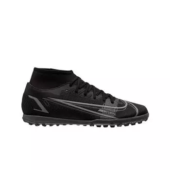 Мужские кроссовки Nike Mercurial Superfly 8 Club TF Black Iron Grey CV0955-004