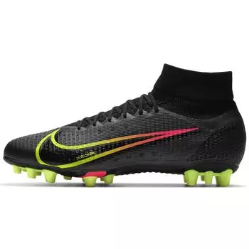 Мужские кроссовки Nike Mercurial Superfly 8 Pro AG Black x Prism Pack Off-Noir Obsidian Cyber CV1130-090 39