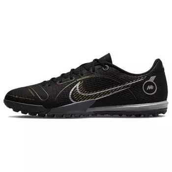 Мужские кроссовки Nike Mercurial Vapor 14 Academy TF Shadow Pack черный металлик-серебристый средний-ясень DJ2879-007 40.5