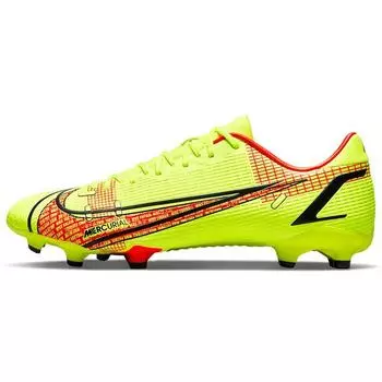 Мужские кроссовки Nike Mercurial Vapor 14 Academy FG MG Motivation Pack Желтый Вольт Ярко-Малиновый CU5691-760 45.5