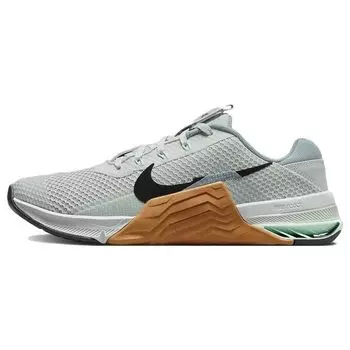Мужские кроссовки Nike Metcon 7 Light Silver Desert Ochre Dusty-Sage Black CZ8281-003 40.5