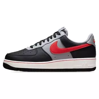 Мужские кроссовки Nike NBA x Air Force 1 07 LV8 75th Anniversary, черные, серо-туманные, с парусом DC8874-001 40.5