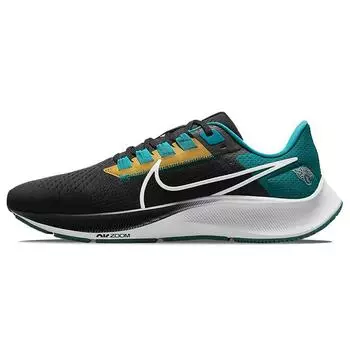 Мужские кроссовки Nike NFL x Air Zoom Pegasus 38 Jacksonville Jaguars Black Blustery Ocher DJ0829-001 43
