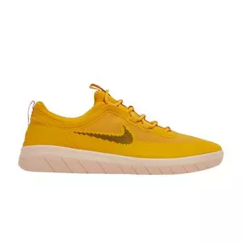 Мужские кроссовки Nike Nyjah Free 2 SB Pollen желтые Pink-Blast Black CU9220-700