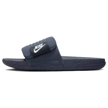 Мужские кроссовки Nike Offcourt Adjust Slide Thunder Blue белые DQ9624-400 41