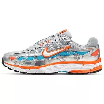 Мужские кроссовки Nike P-6000 Metallic Silver Crimson Blue Fury Hyper-Crimson White CT3751-001 35.5