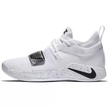 Мужские кроссовки Nike PG 2.5 Team Bank белые черные BQ8454-100