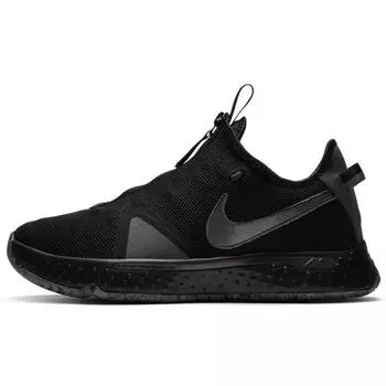 Мужские кроссовки Nike PG 4 Black Metallic Dark Grey Cool-Grey CD5079-005