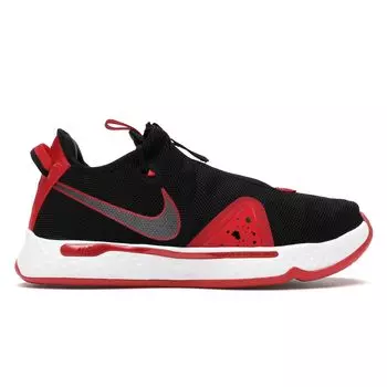 Мужские кроссовки Nike PG 4 Bred Black University-Red White CD5079-003