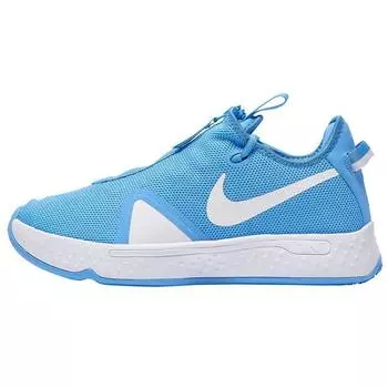 Мужские кроссовки Nike PG 4 TB University Blue белые CW4134-405 41