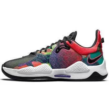 Мужские кроссовки Nike PG 5 Multi-Color Ярко-Малиновые Ярко-Фиолетовые Barely-Volt CW3143-600 45
