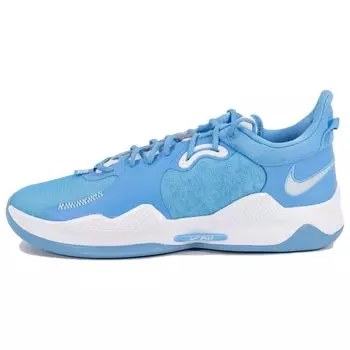 Мужские кроссовки Nike PG 5 TB University Blue белые DM5045-405 42