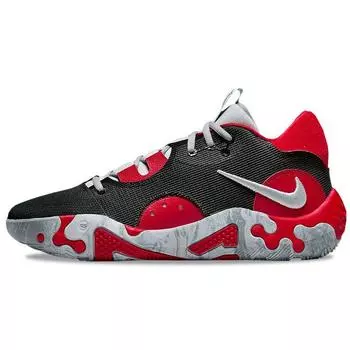 Мужские кроссовки Nike PG 6 Bred Black Wolf-Grey University-Red DC1974-003 42.5
