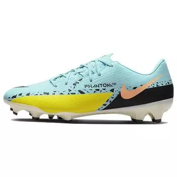 Мужские кроссовки Nike Phantom GT2 Academy MG Lucent Pack Blue Glacier-Ice Yellow-Strike DA4433-407 40.5