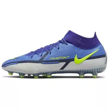 Мужские кроссовки Nike Phantom GT2 DF Elite AG Pro Recharge Pack Blue Sapphire Grey-Fog DC0749-570 44