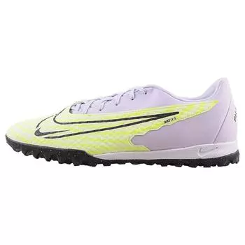 Мужские кроссовки Nike Phantom GX Academy TF Luminous Pack зеленые Barely-Volt Barely-Grape DD9477-705 43