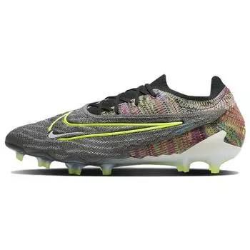 Мужские кроссовки Nike Phantom GX Elite Gripknit Fusion FG Link Pack Black White Blue-Glow DV6971-071 39